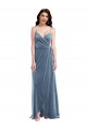 Stretch Velvet Low Back Long Sweetheart A-Line Semi Formal Evening Dress / Prom Dress / Bridesmaid Dress Plymouth