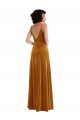 Stretch Velvet V-Back Long V-Neck Trumpet Semi Formal Evening Dress / Prom Dress / Bridesmaid Dress Plymouth
