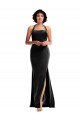 Stretch Velvet Low Back Long Halter Neck Mermaid Formal Evening Gown / Prom Dress / Bridesmaid Dress Plymouth